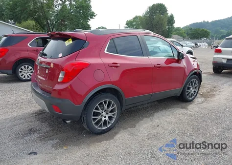 2016 Buick Encore Sport Touring из США, поврежденный, VIN KL4CJ1SM4GB636137